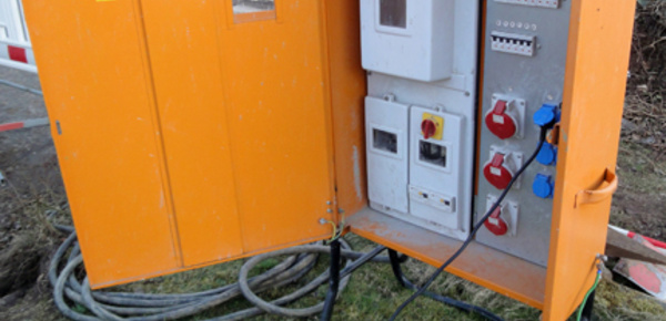 Baustrom bei Elektro-Schandert in Zahna-Elster